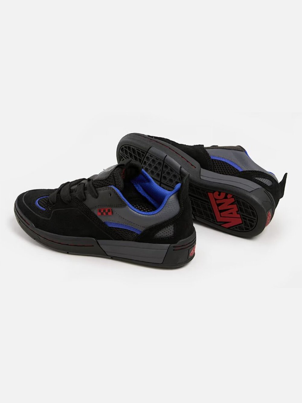 Vans Skate Mixxa Shoe Black Blue Women NWB - Picture 3 of 7